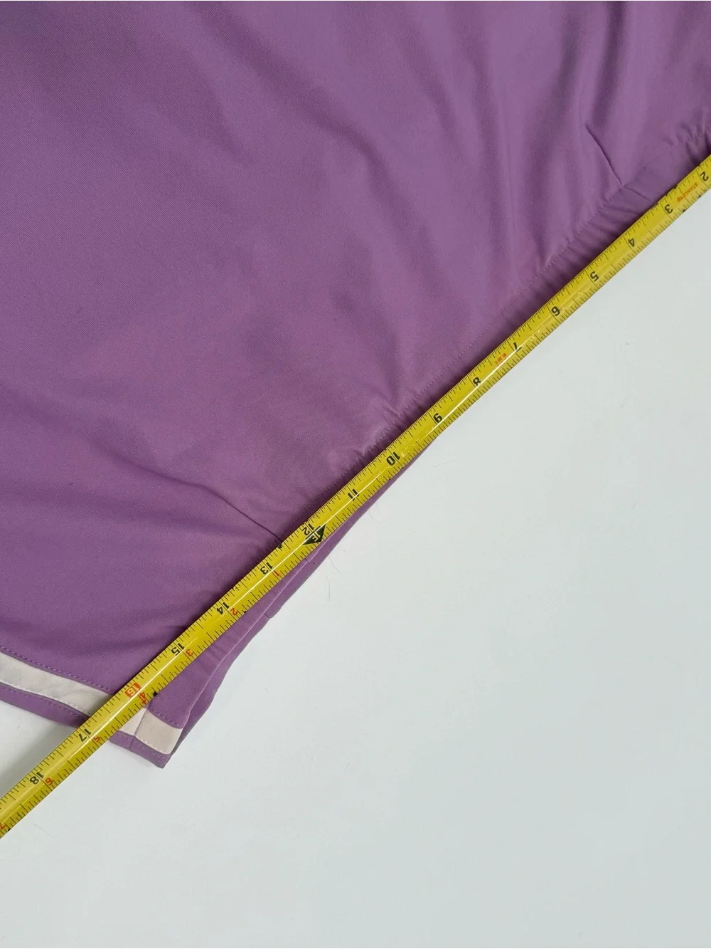 Nike Lavender Athletic Skort with Yellow Swoosh